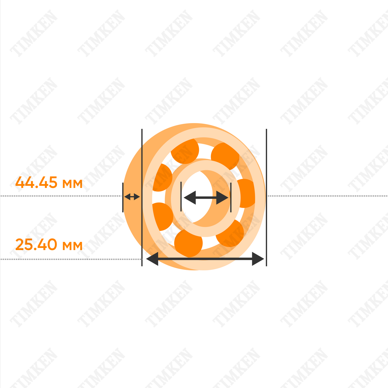 Внутренняя обойма с роликами 25580