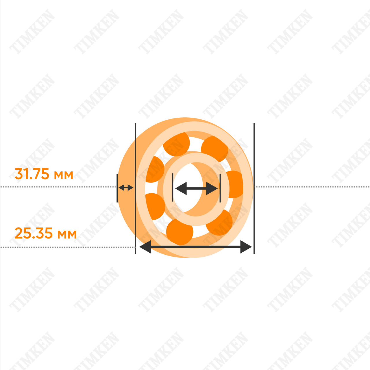 Внутренняя обойма с роликами 2580-20024